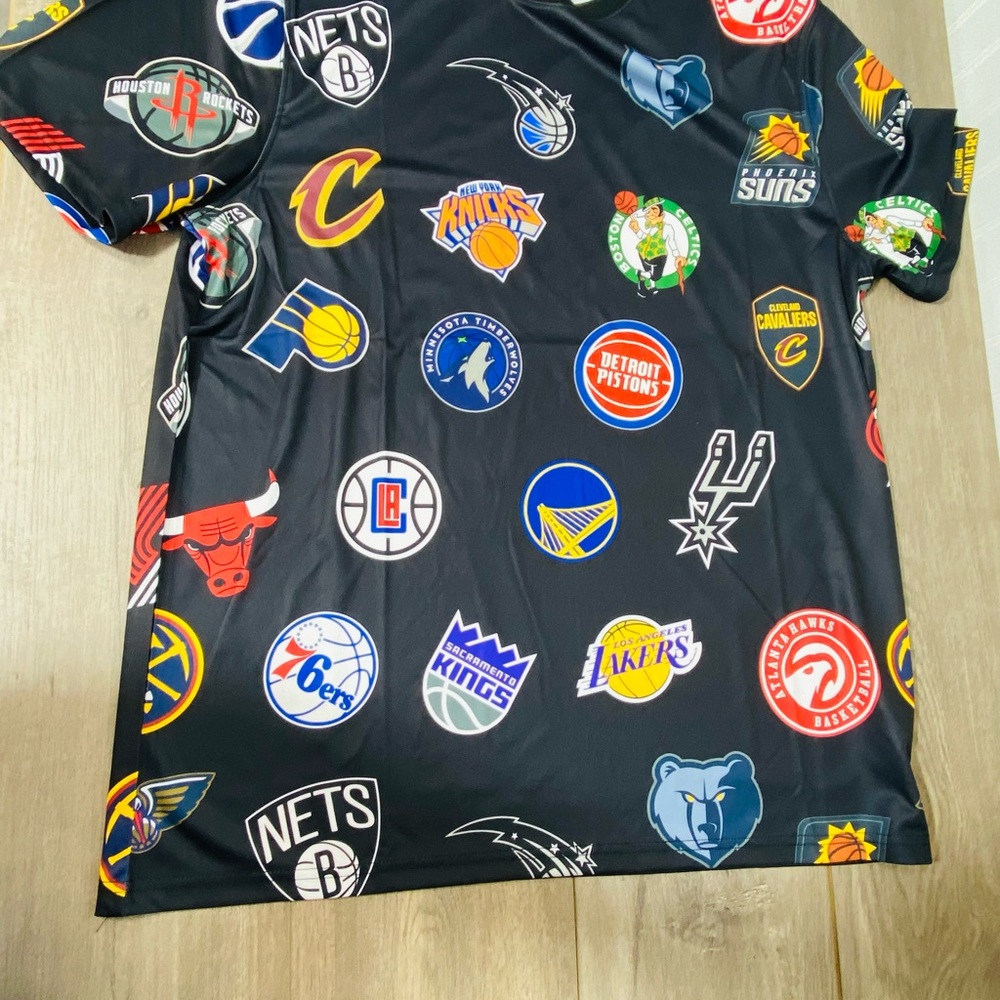 Men's Basketball Sports Multiple Teams Logo Jerseys size XL - Picture 4 of 6